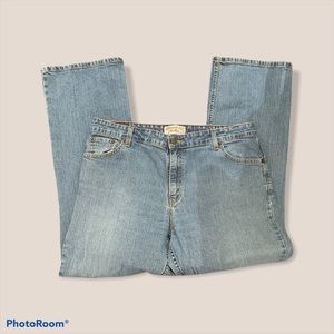 Levi Strauss - Light wash wide leg jeans